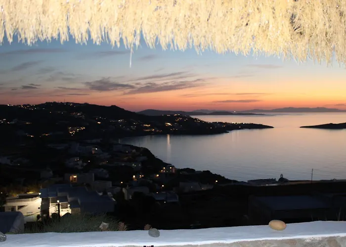بيت ضيافة Vougli View Mykonos Drafaki